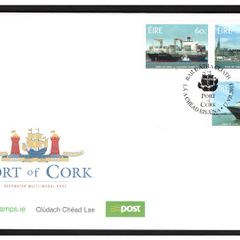 2013 Ireland The Port of Cork Commemorative Stamps An Post First Day Cover (FDC)