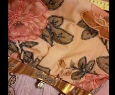Vintage Clutch Bead Bag