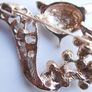 Mischievous vixen pin, lavish playful fox brooch, specialized crystal gifts, luxury statement jeweler Image 6