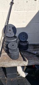 barbells and weights