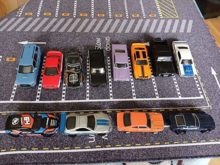 1/64 Hot Wheels ,Premium Real Riders Lot x 12 Loose , All As New