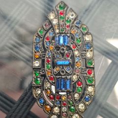 Beautiful Antique 1920's Art Deco Brooch Pin