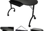 White and Black Beauty Nail/ Manicure Table