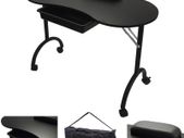 White and Black Beauty Nail/ Manicure Table