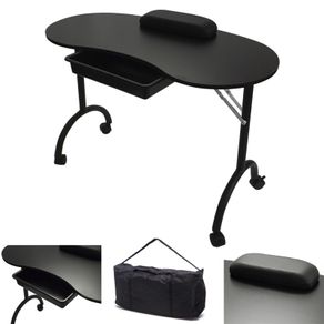 White and Black Beauty Nail/ Manicure Table