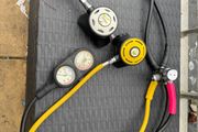 scuba diving regulator set