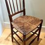 Pair of Edwardian Banister Back Chairs - Stunning! Image 6