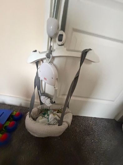 Baby door swing