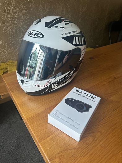 HJC + headset