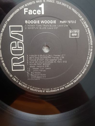 29 Boogie Woogie Originaux 2LP