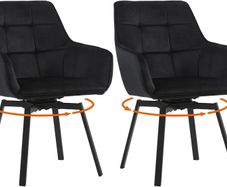 Swivel Chairs x 2