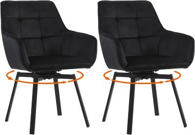 Swivel Chairs x 2