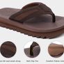 Brand New Men's Flip Flops with Arch Support Comfortable Mesh Sandals Image 5