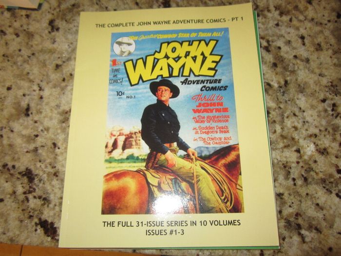 REPRINT   John Wayne  adventure comic