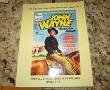 REPRINT   John Wayne  adventure comic