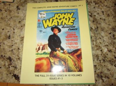 REPRINT   John Wayne  adventure comic
