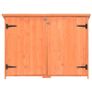 Garden Storage Shed 120x50x91 cm Wood Image 5
