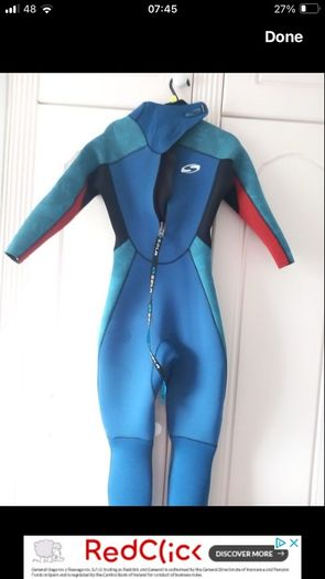 ladies 5/4mm wetsuit