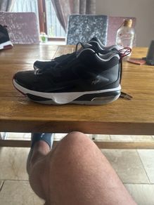 Size 10uk jordan flight black