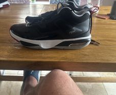 Size 10uk jordan flight black