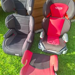 Booster seats x 3