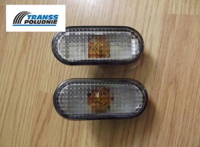 Smoked Side Light Repeater Indicators Set Seat Toledo Volkswagen Bora Passat Oe: 1j5949117a