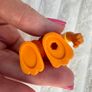 Disney Junior Muppet Babies Fozzie Bear approx. 3" Used Please see photos Image 9