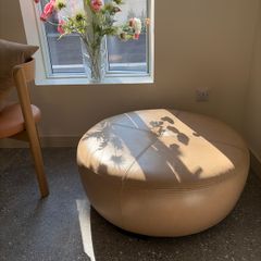 Large bespoke Ottoman/ footstool - M does and Byrne