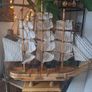 Vintage wooden ship Image 7