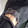 Wednesdays Girl black ripped barrel cropped jeans Sz 30 (Fit 10UK) Image 9