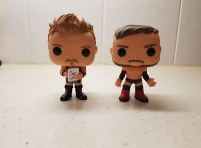 Unboxed WWE Chris Jericho and Finn Balor Pops