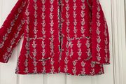 Reversible Printed Cotton Jacket - New - Size M