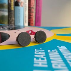 Black matt finish studs