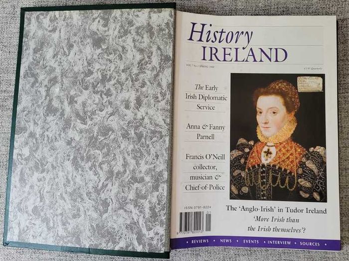 History Ireland Magazine 12 Issues 1999 to 2001 with Official Binder