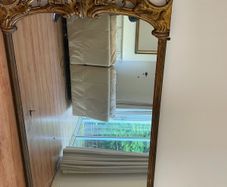 Large Victorian giltwood mirror