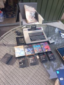 Philips G7000 vintage late 70s console, games, D18