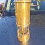 old Welsh brass miners lamp Image 3