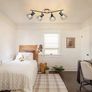 Spot Light Fittings for Ceilings Rotatable - Kitchen Lighting Ceiling Lights Wood - 4 Spotlights Ceiling Lights Black Wall Lights Living Room - Industrial Kitchen Lights E14 Wire Cage No Bulb Image 4