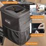 NEW SALE | Car Bin, Leak-Proof Car Bin for Tidy Use, Foldable and Waterproof Car Accessories for Interior, Multipurpose Rubbish Bin with Lid, Adjustable Straps and Multiple Pockets Image 4