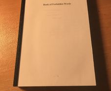Book of Forbidden Words by Louise Fein first edition