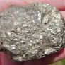 Golden Pyrite Crystal Cluster Image 6