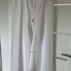 Michael Kors White Wide Leg Trousers UK 8