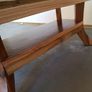 walnut coffee table Image 6