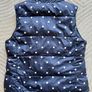 Joules Navy Blue Reversible Showerproof Gilet UK14 Image 4