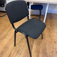 Stackable Conference Meeting Chairs Black and Blue Available