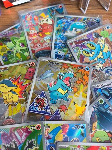 Complete First Partner Illustration Collection - All 9 starter trios NM