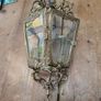 Antique style brass lantern ceiling light Image 3