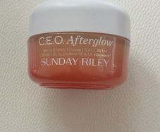 Sunday Riley CEO Afterglow brightening vitamin C gel cream 30g