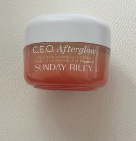 Sunday Riley CEO Afterglow brightening vitamin C gel cream 30g
