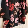 New Look Black & Pink Floral Blazer Image 5